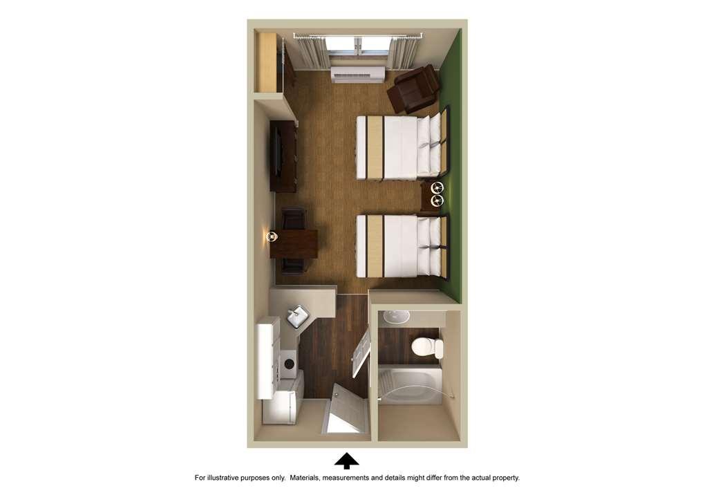 Extended Stay America Suites - Philadelphia - Bensalem Oda fotoğraf